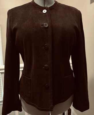 Anne Klein Suede Jacket