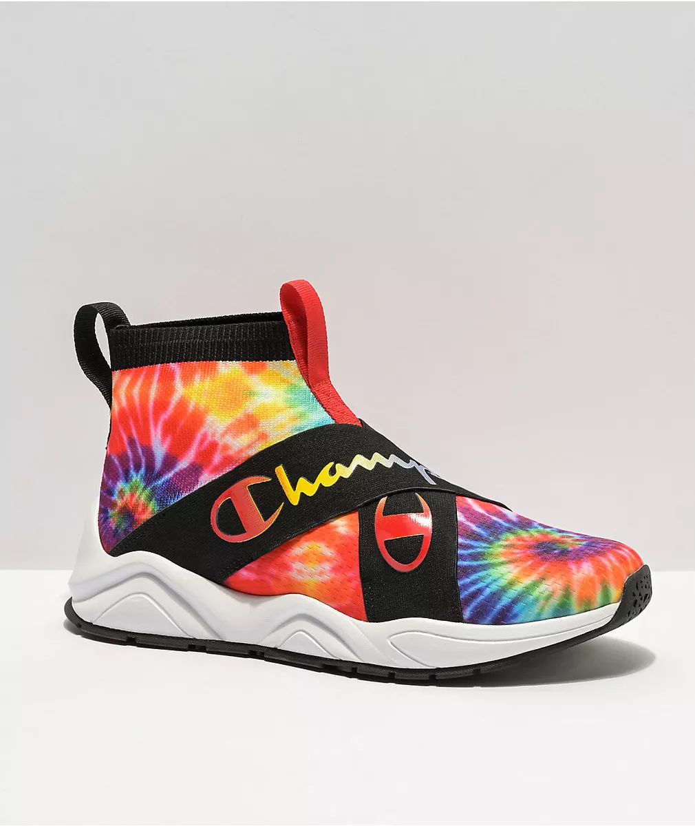 Champion Rally Crossover Tie Dye Athletic Shoes sneakers Men s New NIB