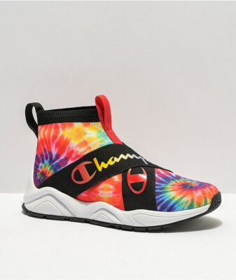 Champion (Rally Crossover) Tie Dye Athletic Shoes sneakers Men's New NIB