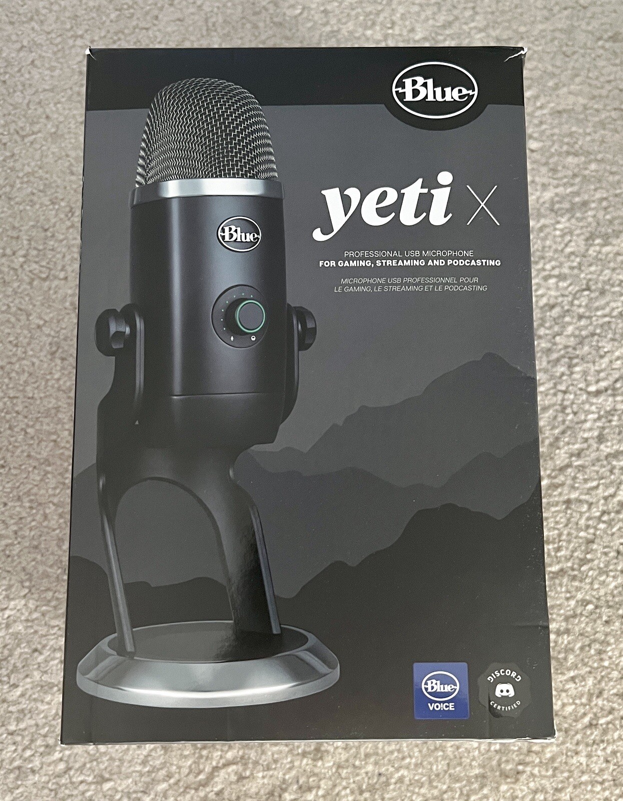 Blue Microphones Yeti X USB Microphone - Black, FREE SHIPPING 836213000441