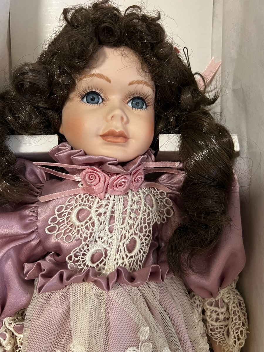 Seymour Mann Connoisseur Collection Porcelain Doll Handpainted w