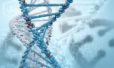 Cars rendering the dna of formula helix Desk Mat Stitched
