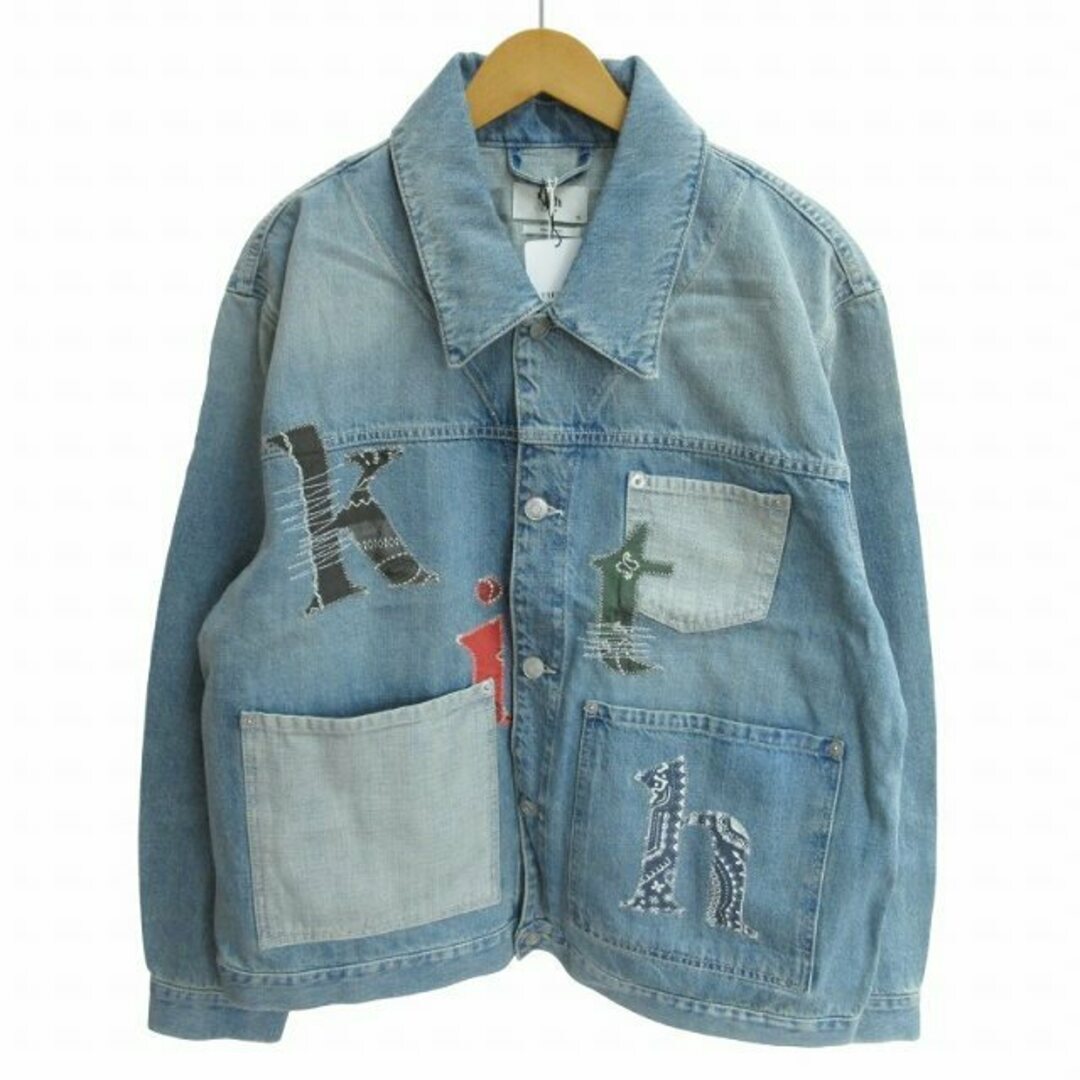 Kiss New York City KITH NYC with tag 22SS WYTHE DENIM SERIF JACKET 
