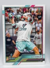 2023 Premier Lacrosse League PLL Snapshot Card #6 Sam Handley