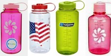 Nalgene Tritan Wide Mouth 32 Oz, YOU PICK 1 Water Bottle Camping Cycling Yoga...