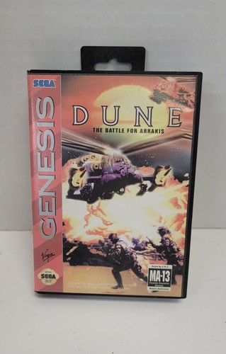 Dune: The Battle for Arrakis (Sega Genesis) Case & Cart