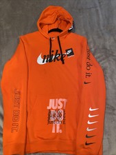 just do it hoodie orange