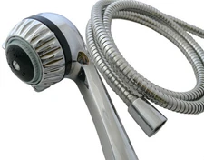 Handheld Shower Pro Massage Deluxe High Performance Shower Head 1.5 gpm Chrome 