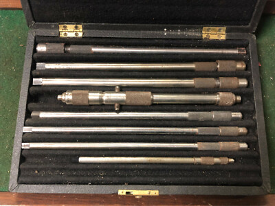 MACHINIST TOOLS LATHE MILL Machinist Starrett Inside Micrometer Gage Gauge ShB