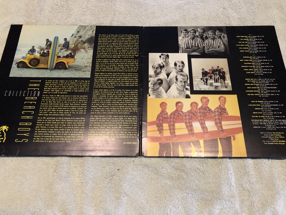 The Beach Boys – Collection. Capitol Music, 1990. STEREO DISCO DE VINILO LP - Imagen 3 de 4