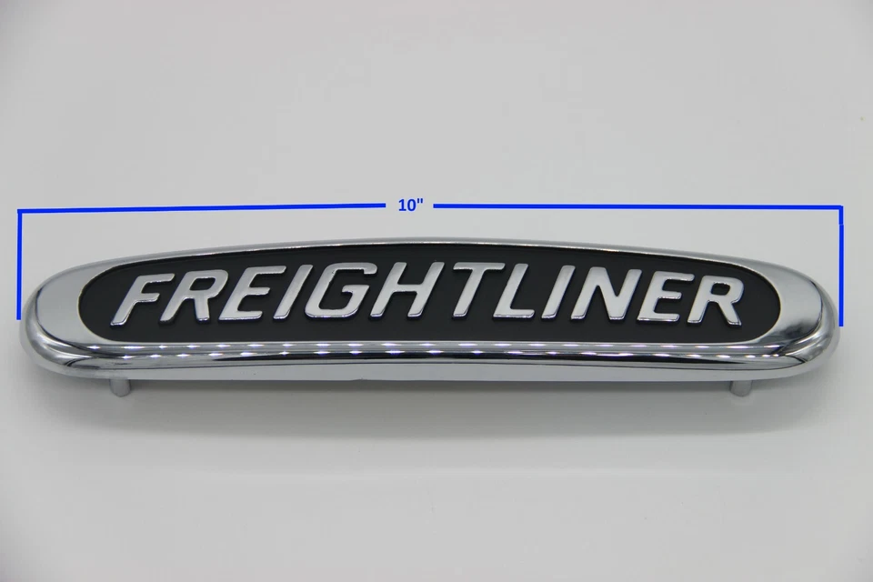 Logo emblema parrilla cromada para Freightliner Foto 3 de 4