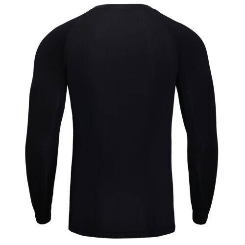 Mens Thermal Top Warm Long Sleeve Winter Undershirt Dry T-Shirt Sports Shirt USA - Picture 5 of 19
