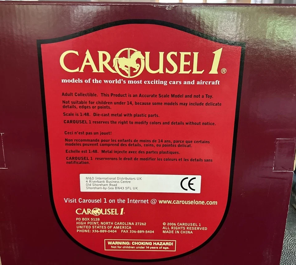CAROUSEL 1 6142 NIEUPORT 11 BEBE TENENTE FRANCESO BARACCA UDINE NOV 1916 1:48 - Image 4 of 4