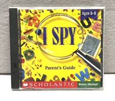 I Spy PC Game Scholastic, Windows PC /Mac, 1999 Edition - PC GAME - Read Descrip