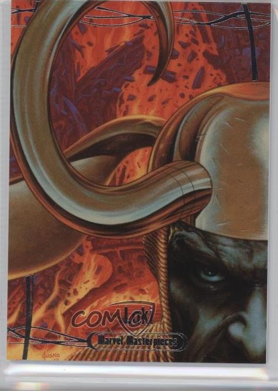2016 Upper Deck Marvel Masterpieces 848/1499 Level 2 Loki #60 5me