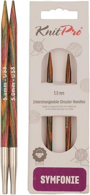 KnitPro Symfonie Austauschbare Nadelspitzen 4'' (10cm) | 5mm