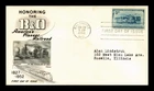 DR JIM STAMPS US COVER BALTIMORE & OHIO RAILROAD FDC SCOTT 1006 FLEETWOOD