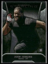 John Jenkins 2013 Bowman Sterling #43 RC New Orleans Saints