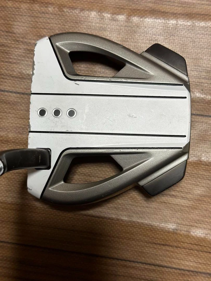 RH TaylorMade Spider EX White 34" Mallet Putter Slant Neck Gebraucht - Bild 2 von 4