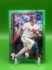 Max Kepler 2025 Topps Update Green Foil 3/99 #US82 Philadelphia Phillies