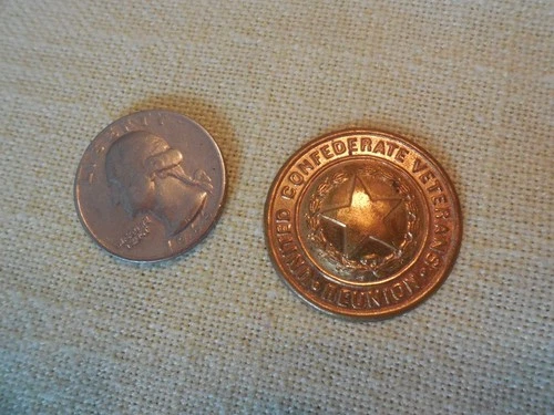 Civil War Medal Pin United Confederate Veterans Reunion