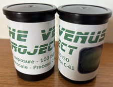 THE VENUS PROJECT - 2-Pack BRAND NEW 35mm Color Negative Film 100 ISO-Greenscale