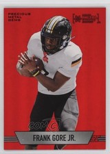 2024 Skybox Metal Universe Champions Fresh Foundation PMG Red Frank Gore Jr 0c3