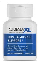 OmegaXL Joint Support Supplement for Relief Natural Muscle Support 60 Softgels