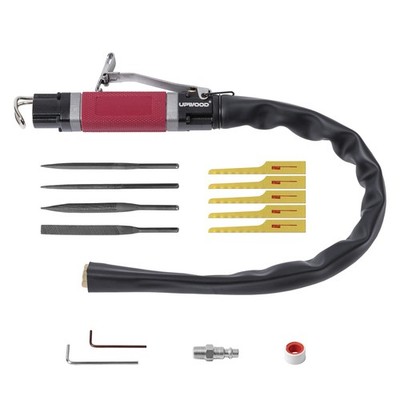 Air Reciprocating File Body Saw, Multi-function Low Vibration 8000spm Red