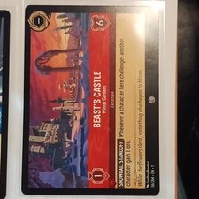 Disney Lorcana Beast's Castle Winter Gardens 136204 Boudout Beauty and the Beast