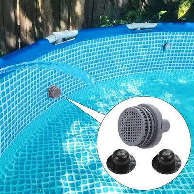 Für Intex Wasserstrahl Anschlussteile 3 Stück Sieb und Düse Ersatz Set
