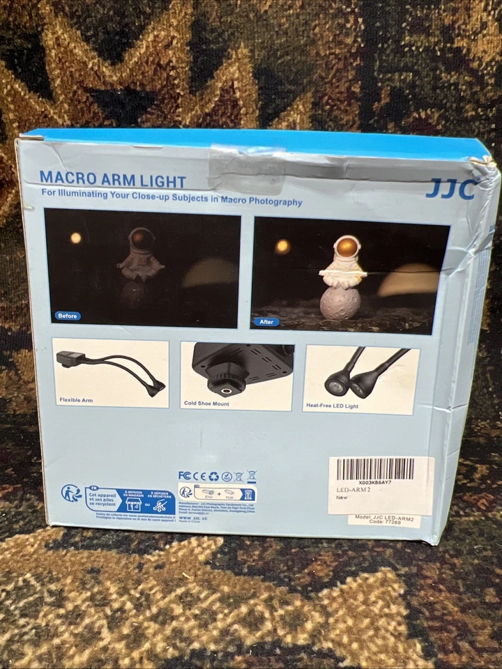 LED-ARM2 Macro Arm Light For Nikon Sony Canon Olympus Panasonic Cameras USA - Image 2 of 2