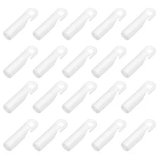 20Pcs 2" x 0.4" - Plastic Vertical Blinds Replacement Parts (White)