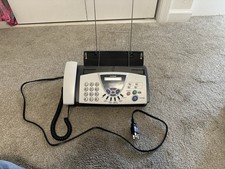 Brother FAX-575 Personal Plain Paper Fax Machine w Phone & Copier