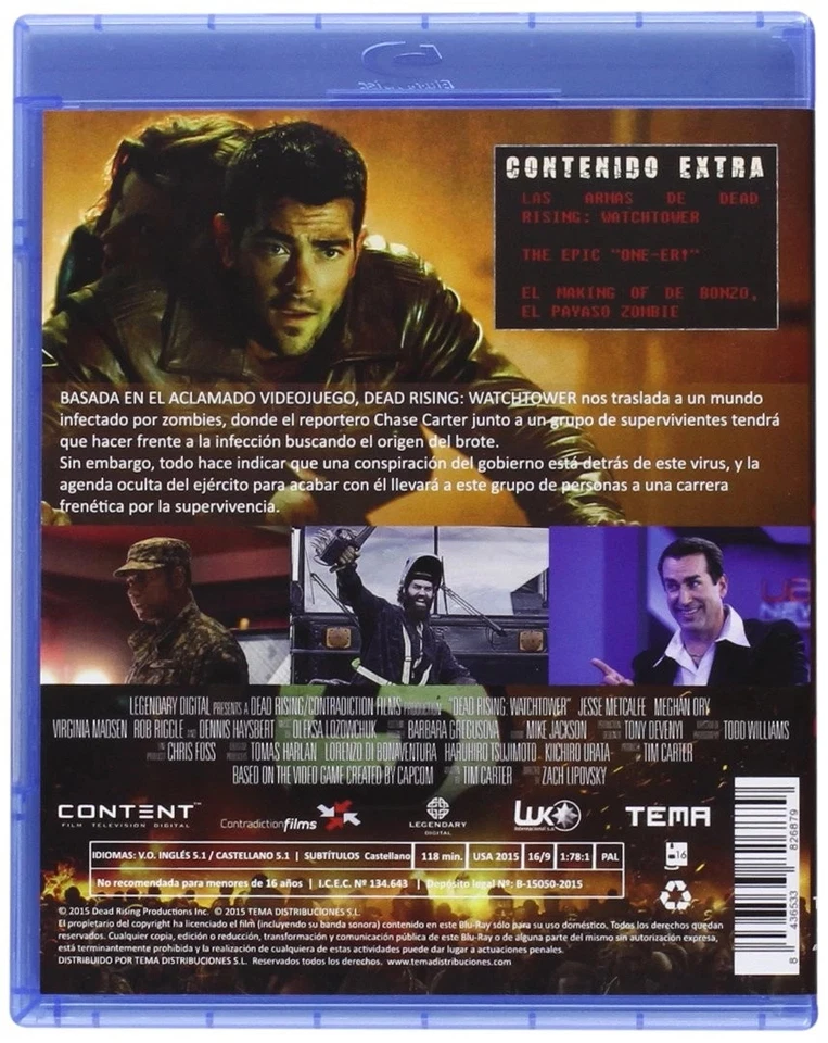 DEAD RISING: WATCHTOWER (BLU-RAY) - Imagen 2 de 3