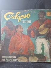 LOUIS POLIEMAN & LORD PRESTON EPPS calypso CROWN 1957 SEALED in ORIG BAGGY