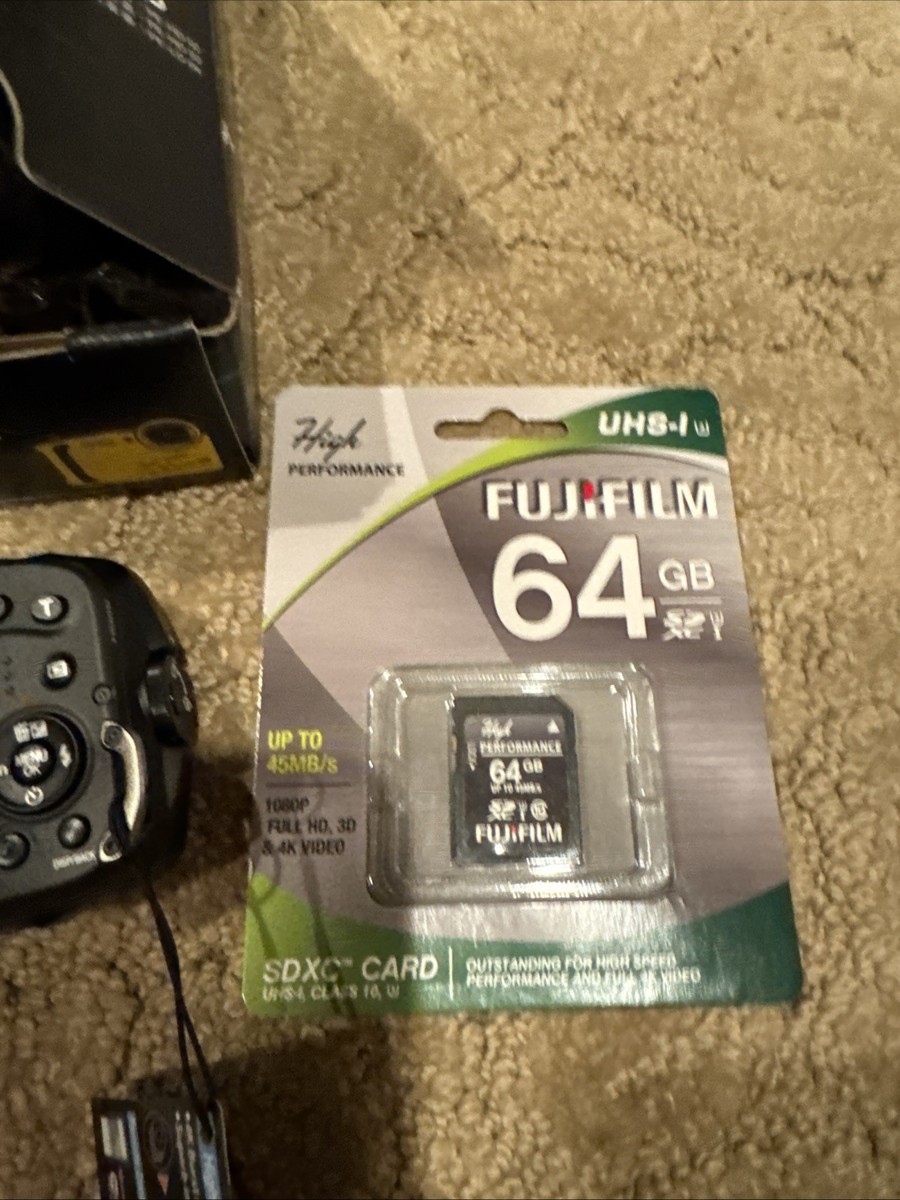 Fujifilm FinePix XP140 16.4MP Digital Camera Bundle - Yellow