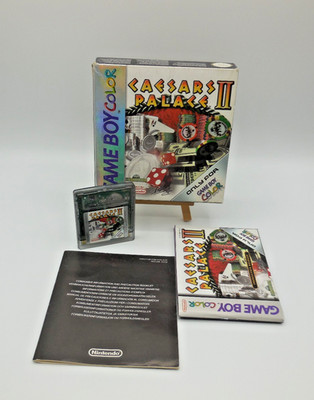 Caesar's Palace II (Nintendo Game Boy Color), OVP