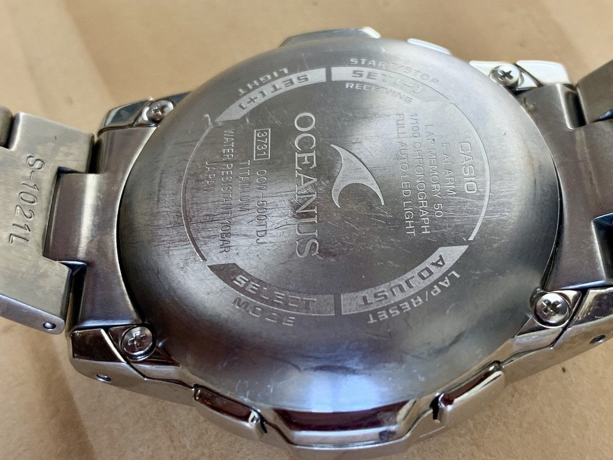 Casio Oceanus OCW-500TDJ | eBay
