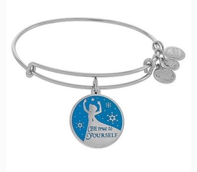 Alex and Ani Disney Parks Bracelet -Elsa Blue -New In Sealed Bag with Tag