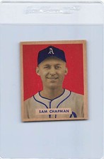 1949 Bowman #112 Sam Chapman Athletics EX *DA-E1261