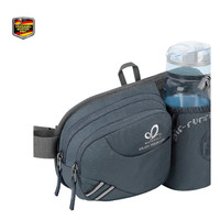 Waterfly GüRteltasche Bauchtasche Mit Flaschenhalter Dunkelgrau