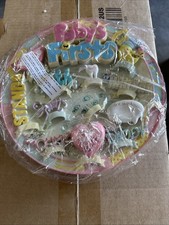 Adorable Baby  s First New Milestone Plate 1st Smile 1st Word 1st Bath 1st Tooth