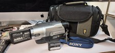 Near Mint Sony Handycam CCD-TRV108 Hi-8 Analog Camcorder With Accessories