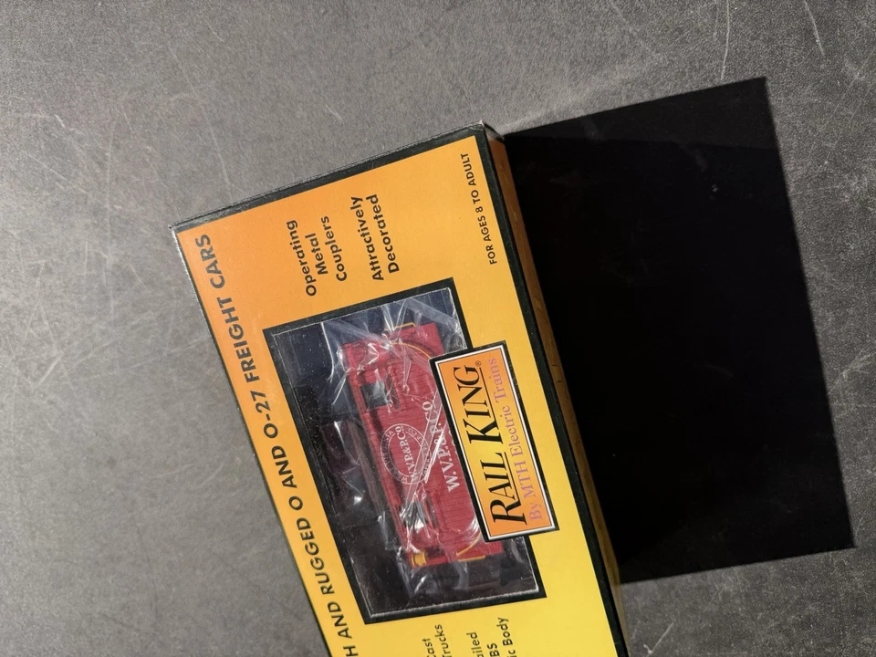 MTH (RAILKING SCALE) WEST VIRGINIA PULP & PAPER BOBBER CABOOSE 30-7770! O 5C - Image 2 of 4