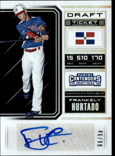2018 Panini Contenders Draft Picks Frankely Hurtado International Auto /99 #4