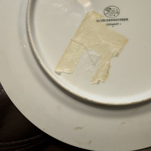 Vntg Hutschenreuther Germany Souvenir, Italy St. Peter's Basilica Gold Rim Plate - Picture 8 of 11