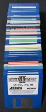 Lotto Lavoro Floppy Disk Amiga Vintage x47 Giochi e Copia Dischi Retro Commodore