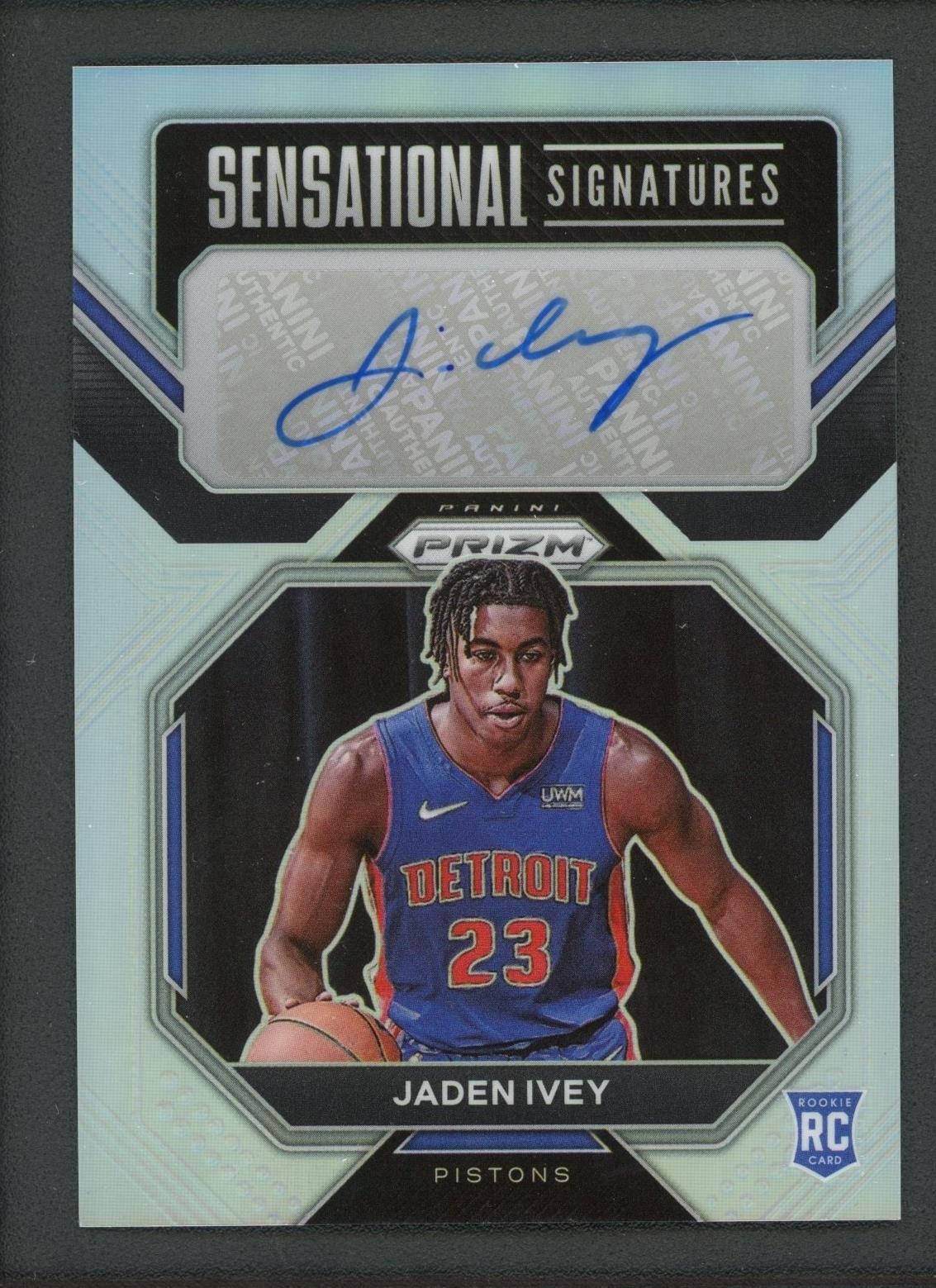 2022-23 JADEN IVEY AUTO PANINI PRIZM SENSATIONAL SIGNATURES SILVER RC AUTOGRAPHS