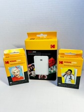 Value Bundle  Kodak Step Instant Mobile Photo Printer  70 ZINK Sheets NEW